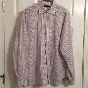 MICHAEL KORS Men’s button down dress shirt.